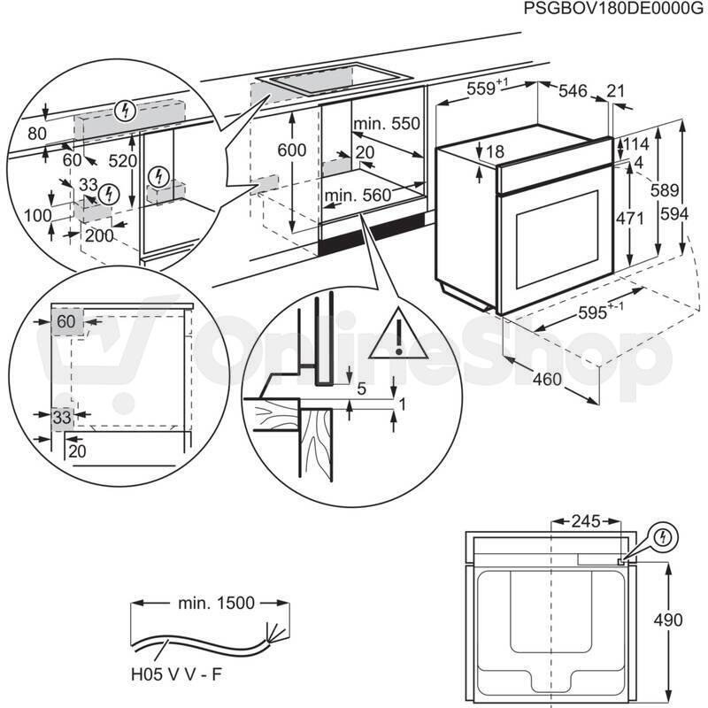 Trouba ELECTROLUX EOB8S39WZ