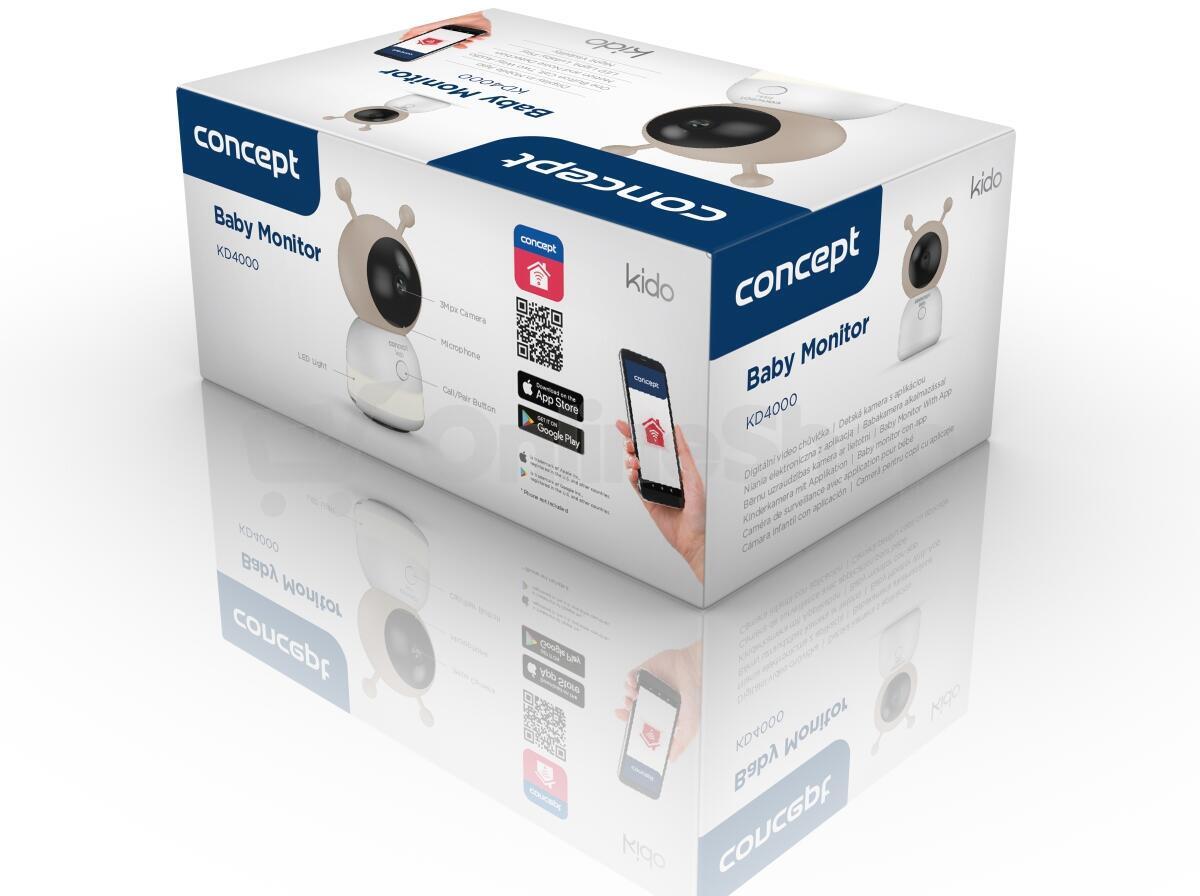 Dětská chůvička Concept KD4000 SMART KIDO | Skutečná fotografie prodávaného kusu | Skutečná fotografie prodávaného kusu