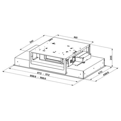 Faber HEAVEN DUAL LIGHT A90 G/WH FLAT (foto 2)