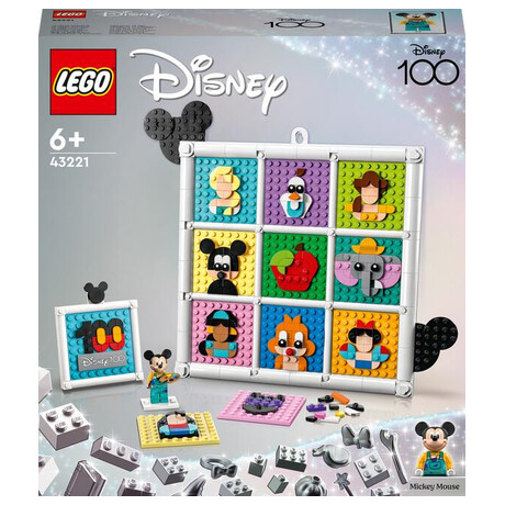 LEGO ? Disney 43221 100 let oblbenchanimovanch postav Disney