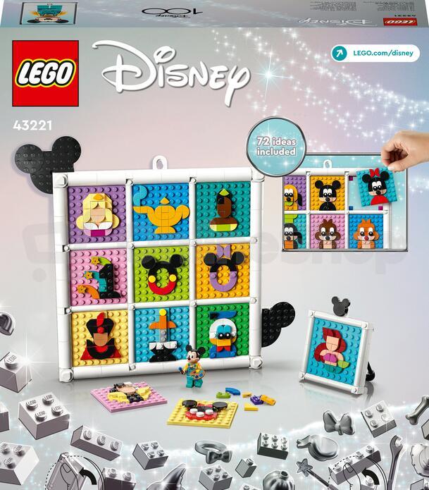 LEGO® ? Disney 43221 100 let oblíbených animovaných postav Disney
