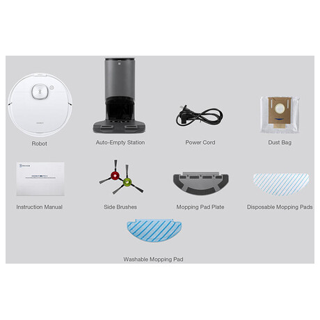 Ecovacs Deebot N8&nbsp;Pro+ White (foto 18)