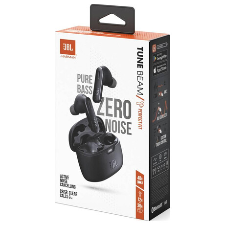 Bezdrtov sluchtka JBL Tune Beam, ern