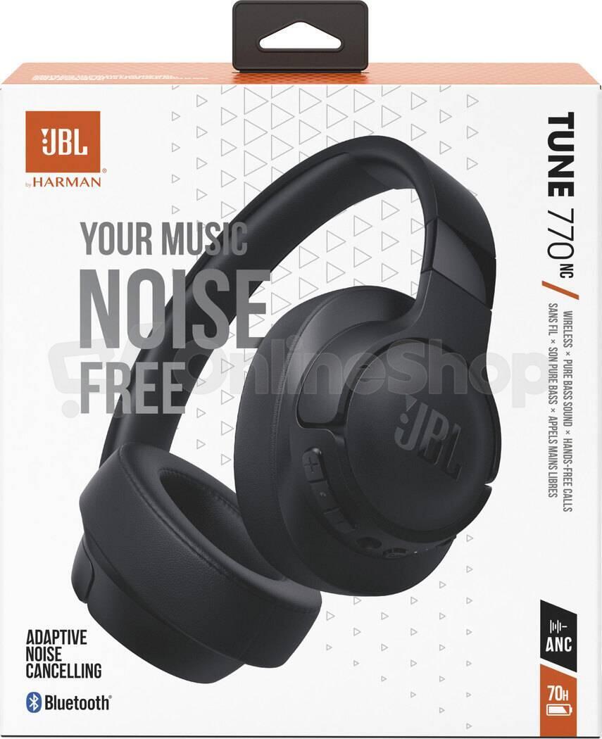 Bezdrátová sluchátka JBL Tune 770NC, černá