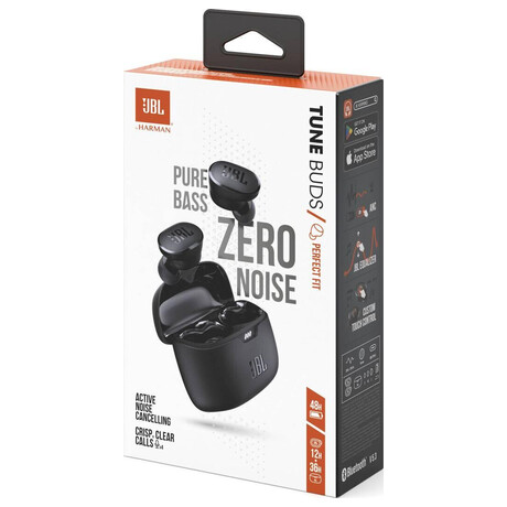 Bezdrtov sluchtka JBL Tune Buds, ern