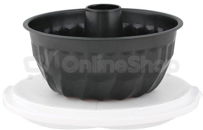 Forma na bábovku TORO s podnosem a víkem 24,5cm