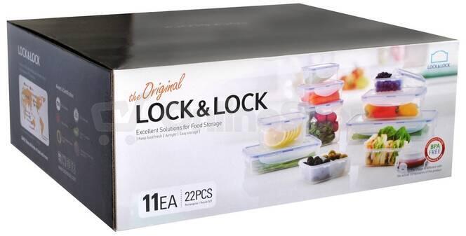 Dózy na potraviny Lock&lock set 11 ks
