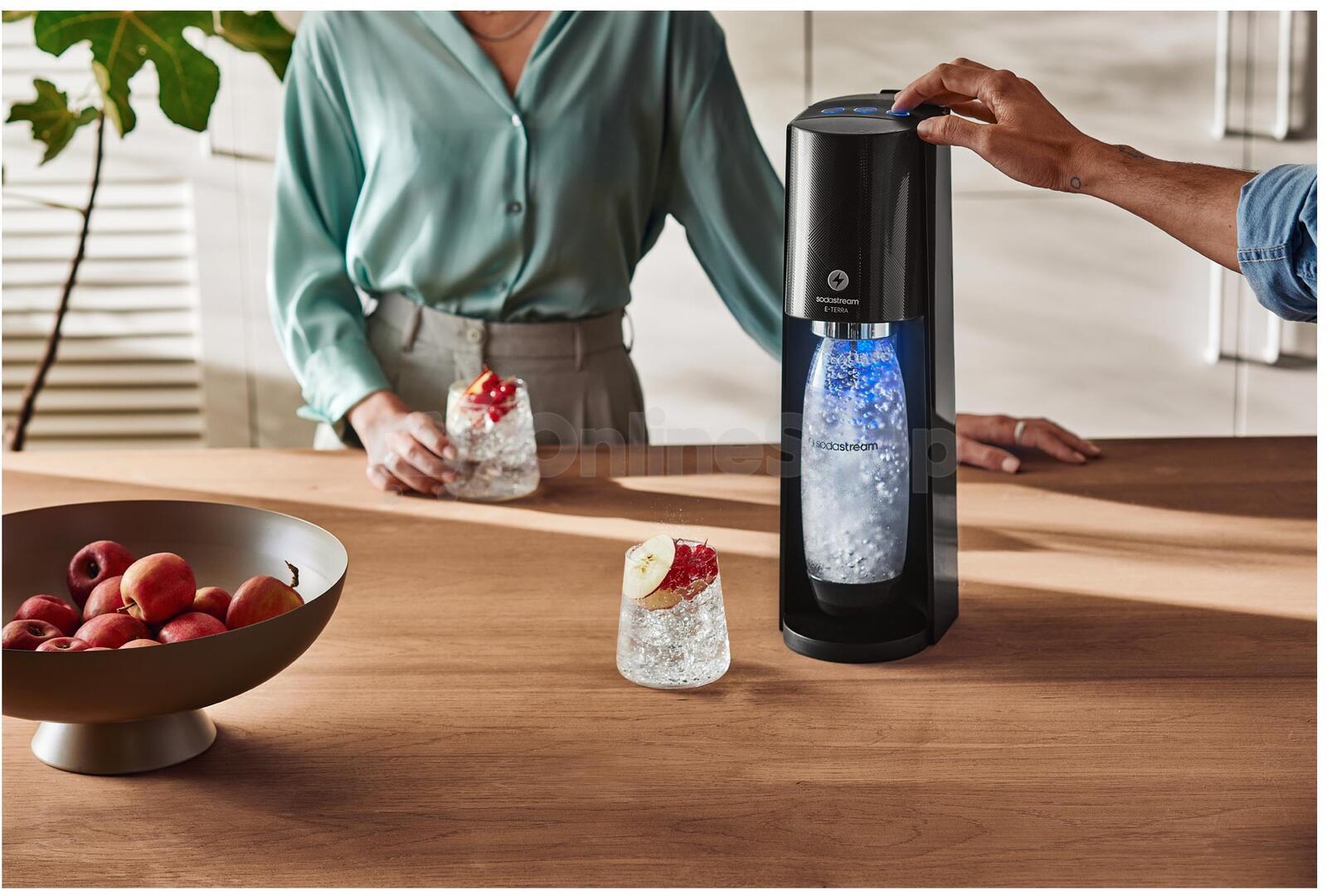 Výrobník sody SodaStream E-Terra Black