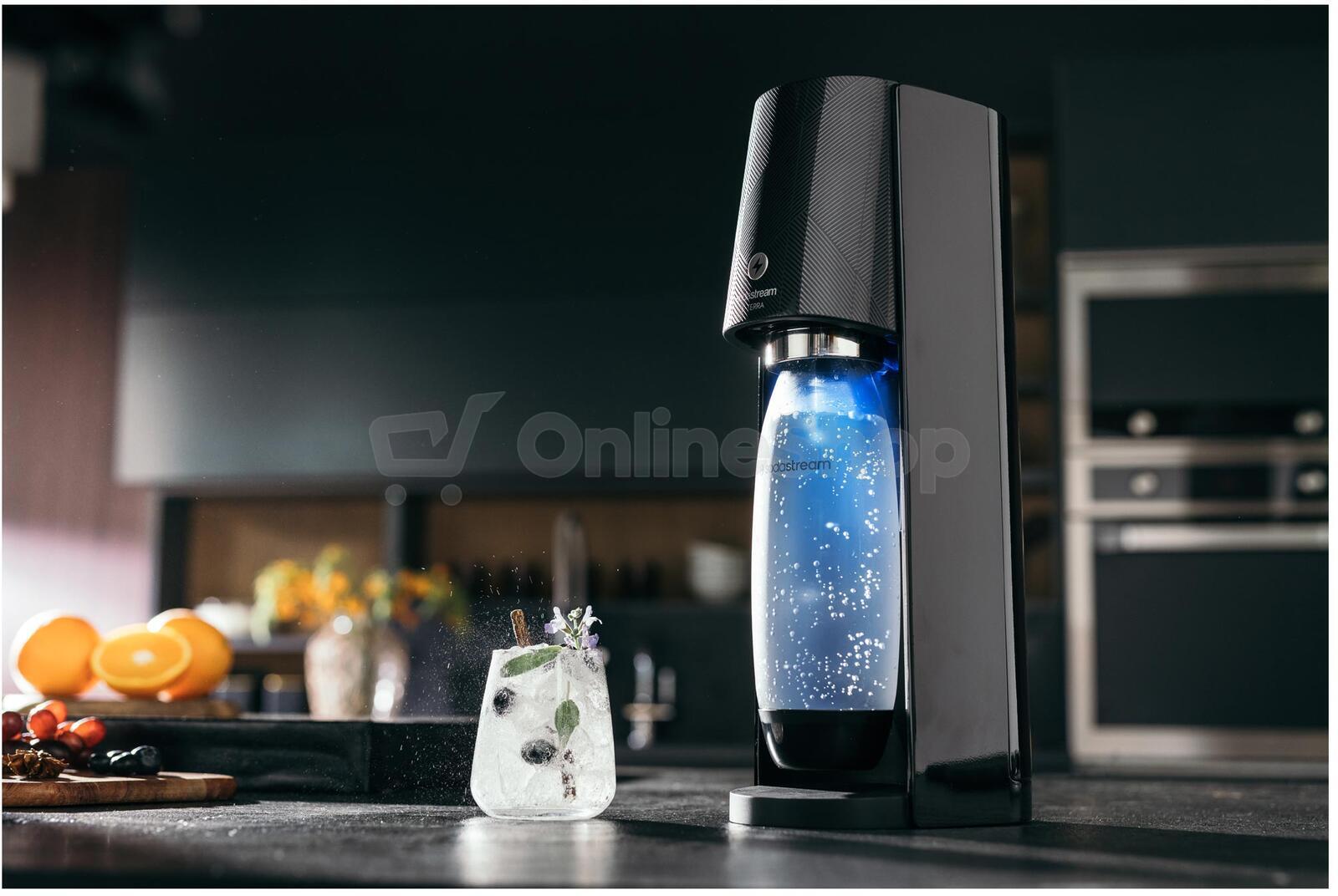 Výrobník sody SodaStream E-Terra Black
