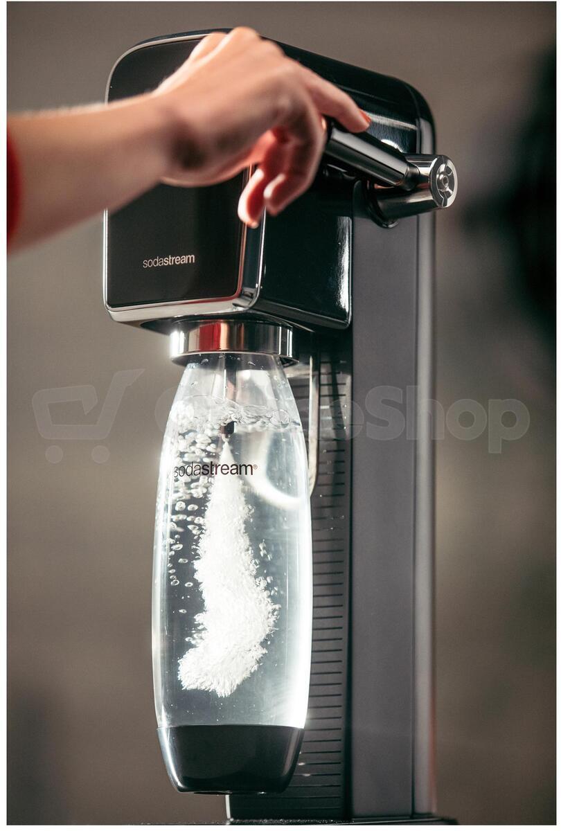 SET Výrobník Art Black + Bombička CQC SodaStream