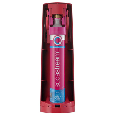 SET Vrobnk sody SodaStream Terra Red + Nhradn lhev SodaStream FUSE 2x1l, ern + Sirup Sodastream Pepsi 440 ml + 7UP 440 ml + Mirinda 440 ml
