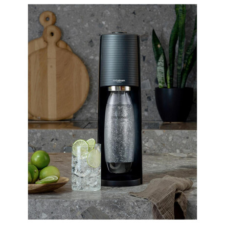 SET Vrobnk sody SodaStream Terra Black + Sirup Sodastream Pepsi MAX 440 ml