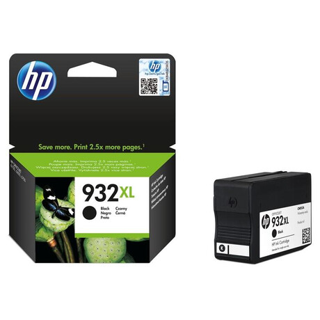 Inkoustov npl HP 932XL, 1 000 stran - ern