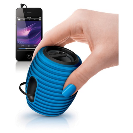 Přenosný reproduktor Philips SBA3010BLU, modrý - Philips SBA3010BLU, modrý (foto 4)