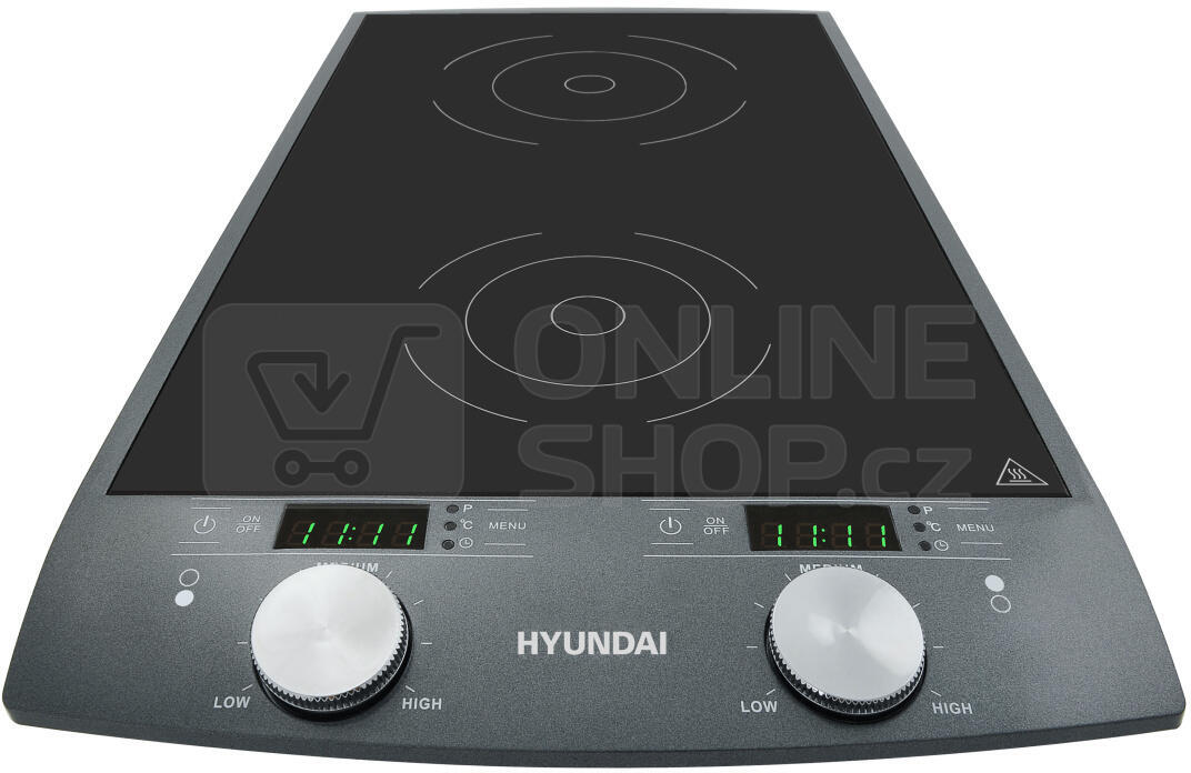 Indukční vařič Hyundai IND 233 dvouplotnový