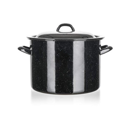 BANQUET Hrnec smaltovan 18 cm, s poklic (13VEFP18)