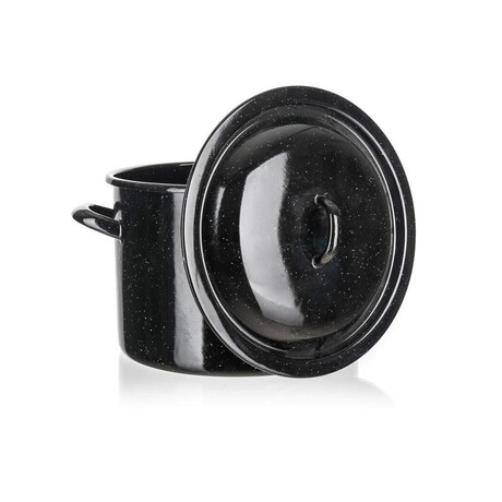 BANQUET Hrnec smaltovan 22 cm, s poklic (13VEFP22)