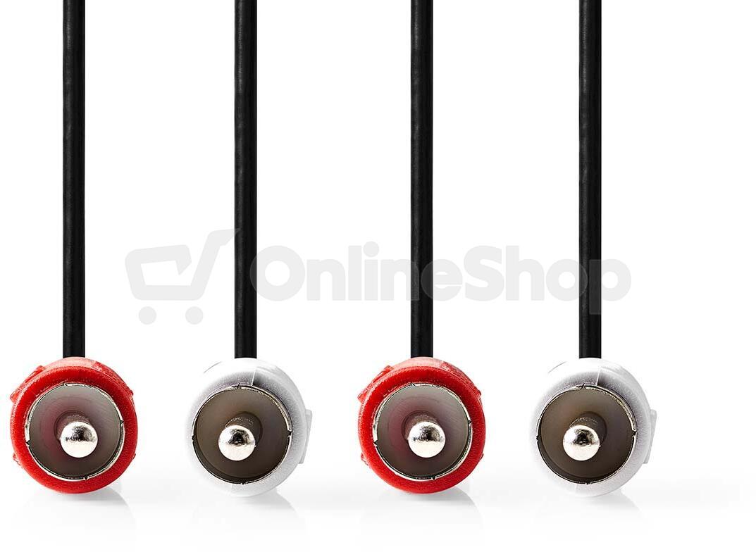 Stereo Audio Kabel NEDIS CAGL24200BK15