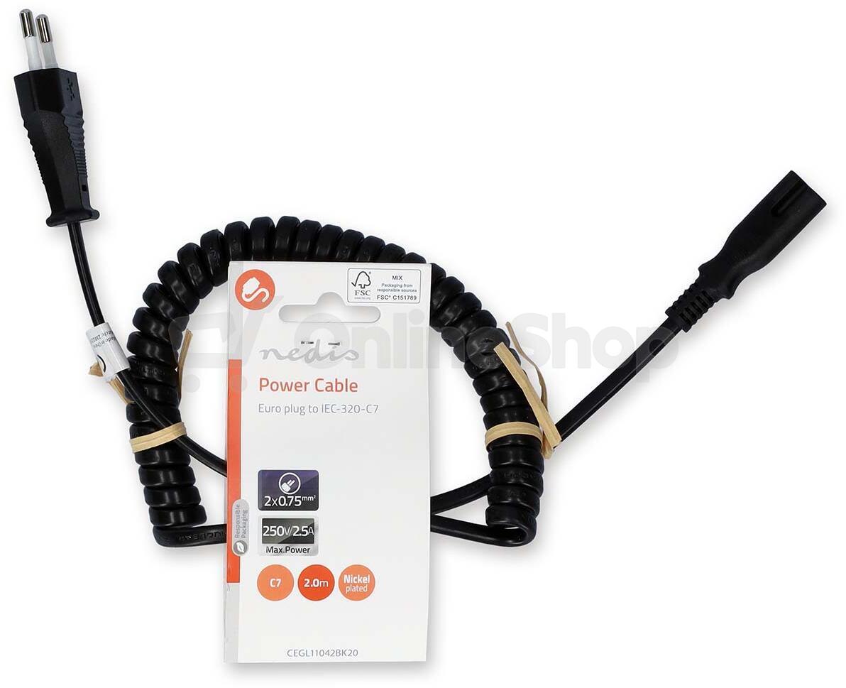 Napájecí kabel NEDIS CEGL11042BK20