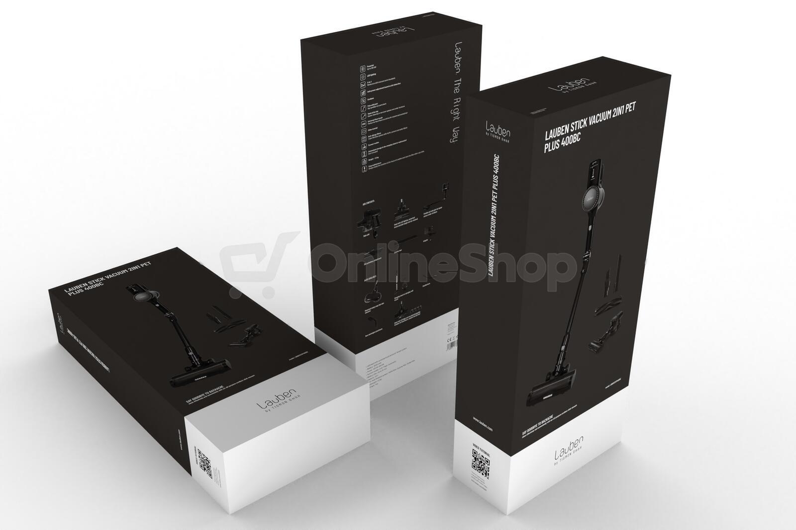 Tyčový vysavač Lauben Stick Vacuum 2in1 Pet Plus 400BC