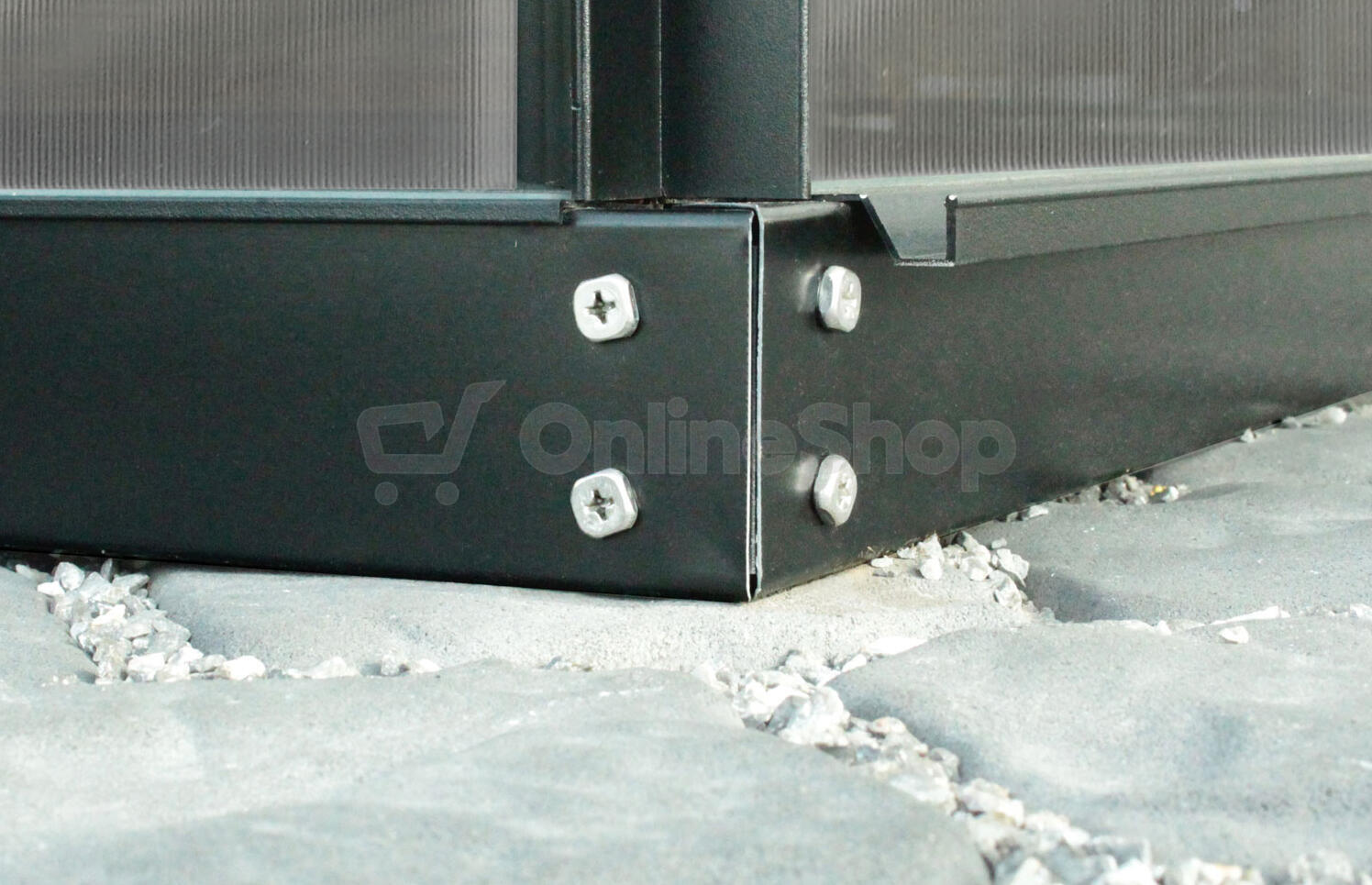 Skleník VITAVIA URANUS 9900 PC 4 mm černý LG3568
