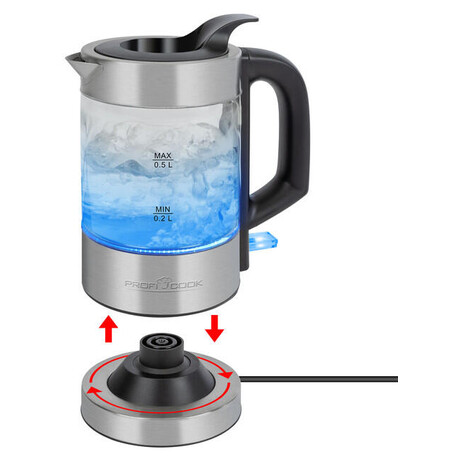 Rychlovarn konvice Proficook WKS 1228 0,5 l