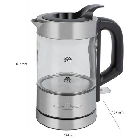 Rychlovarn konvice Proficook WKS 1228 0,5 l
