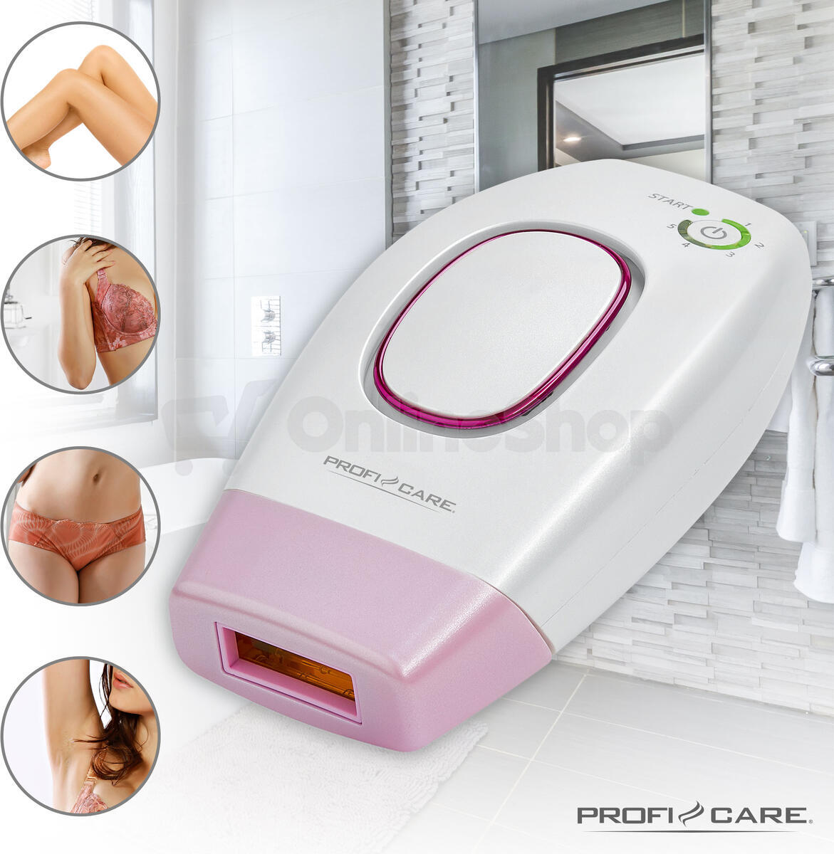 IPL epilátor ProfiCare IPL 3024
