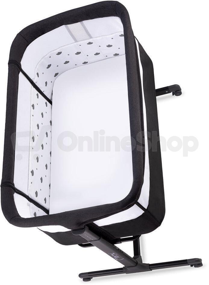 Postýlka MoMi REVO tmavě šedá
