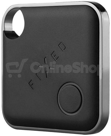 Smart tracker FIXED Tag s podporou Find My, černý