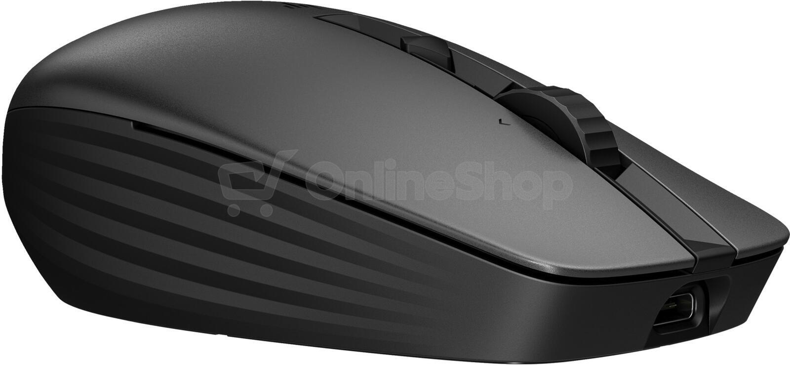 HP 715/Kancelářská/Optická/3 000 DPI/USB+BT/Černá (6E6F0AA#ABB)