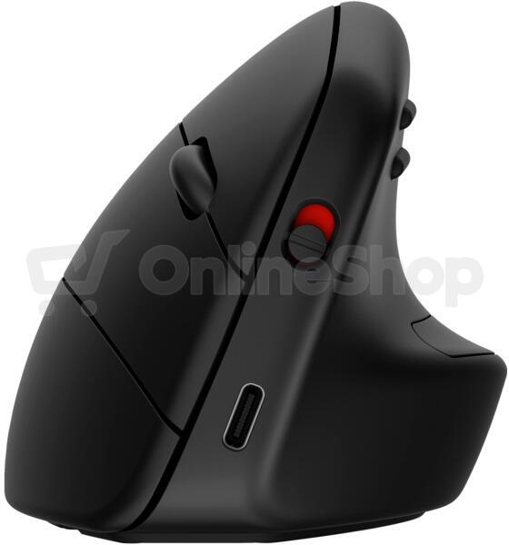 HP 925/Vertikální/Optická/Pro praváky/4 000 DPI/USB+BT/Černá (6H1A5AA#ABB)