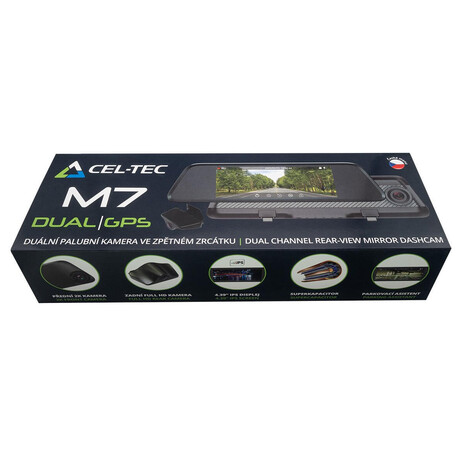 Autokamera CEL-TEC M7 Dual GPS