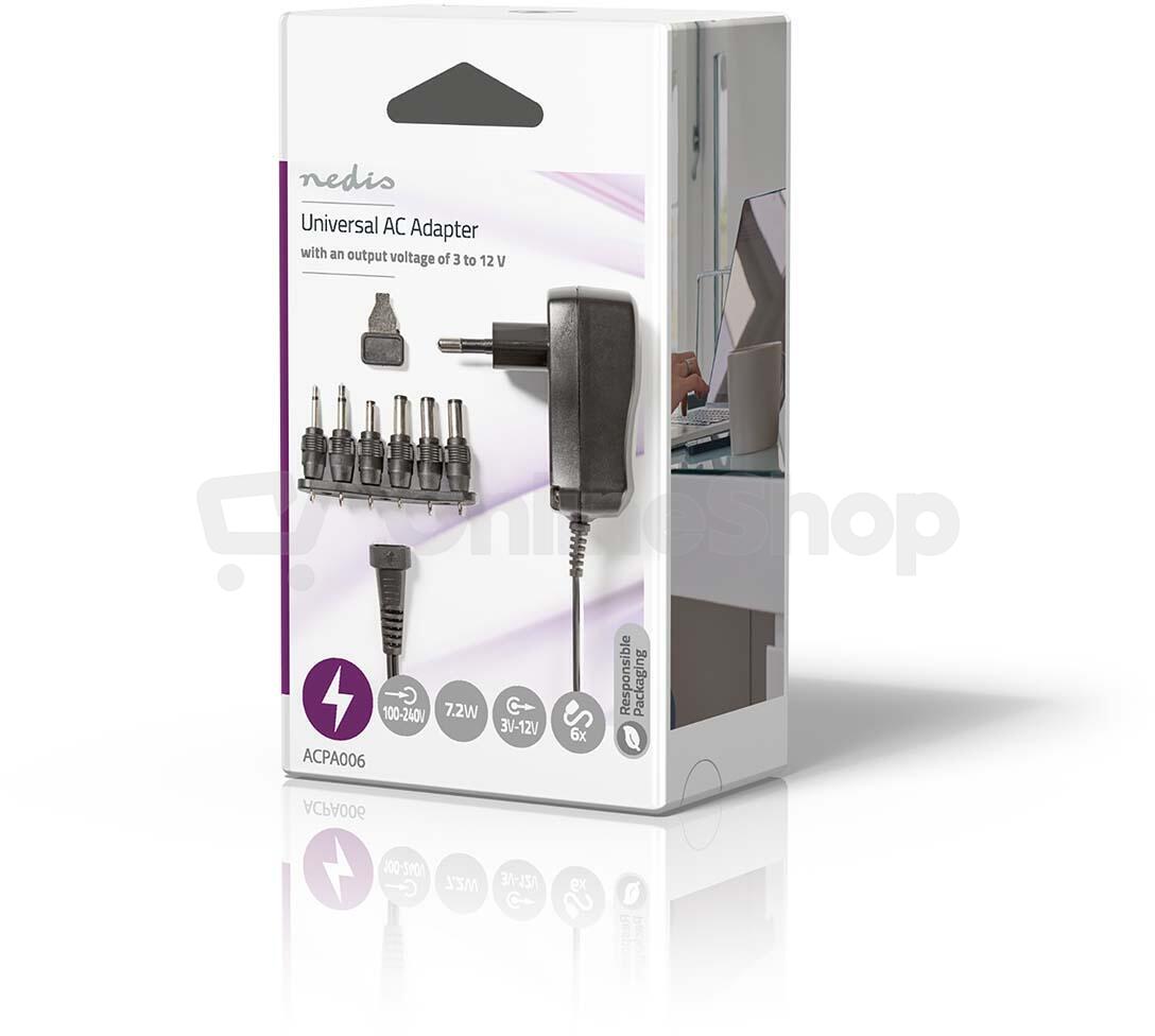 Univerzální napájecí AC adaptér NEDIS ACPA006