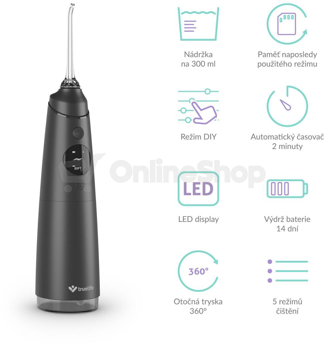 Ústní sprcha Truelife AquaFloss Compact C300
