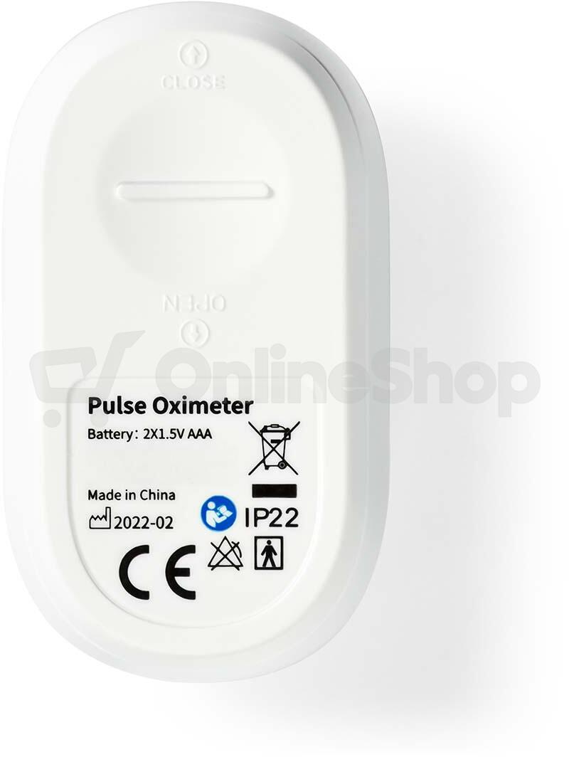 SmartLife Pulzní Oxymetr NEDIS BTHOX10WT
