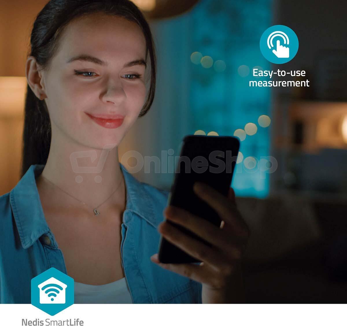 SmartLife Pulzní Oxymetr NEDIS BTHOX10WT