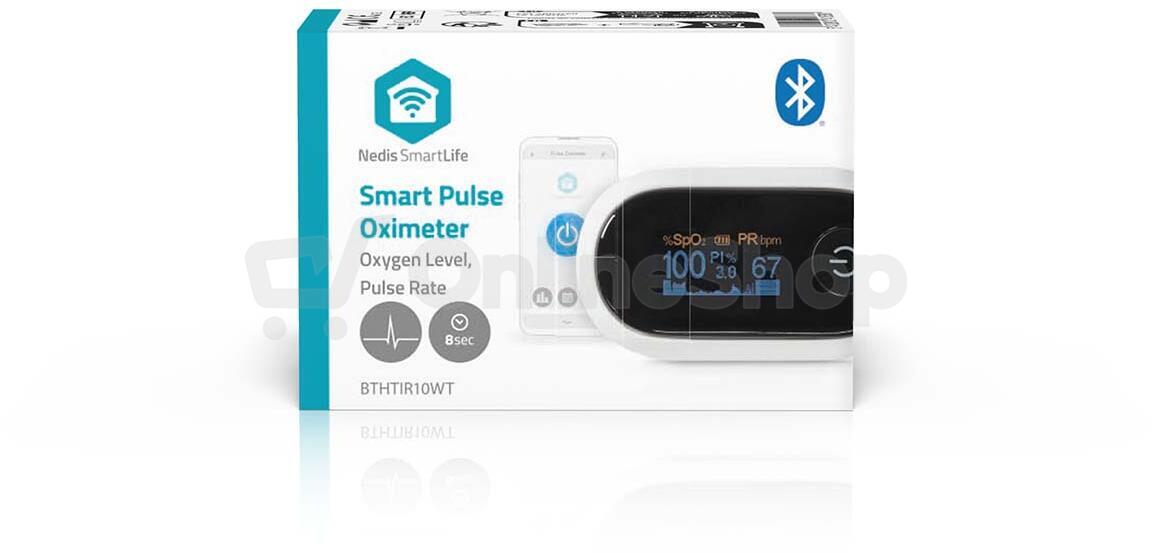 SmartLife Pulzní Oxymetr NEDIS BTHOX10WT