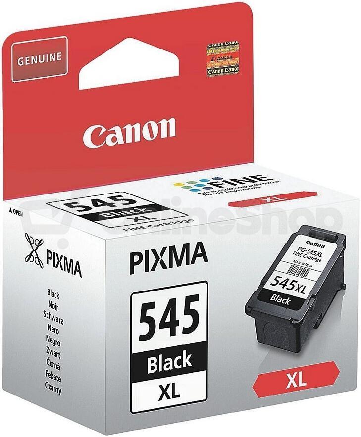 Inkoustová náplň Canon PG-545XL, 400 stran, originální, černá