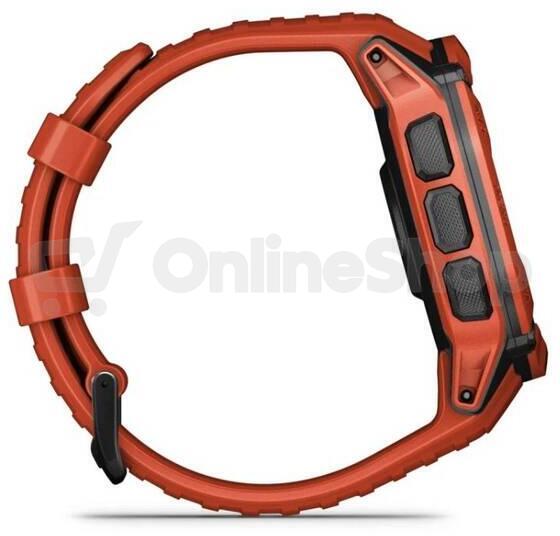 Chytré hodinky Garmin Instinct 2X Solar, Red