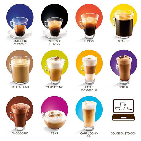 Kapsle Nescaf Dolce Gusto NESTLE Dolce Gusto Intenso