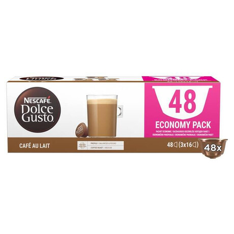 Kapsle Nescaf Dolce Gusto NESTLE Dolce Gusto Cafe Au Lait