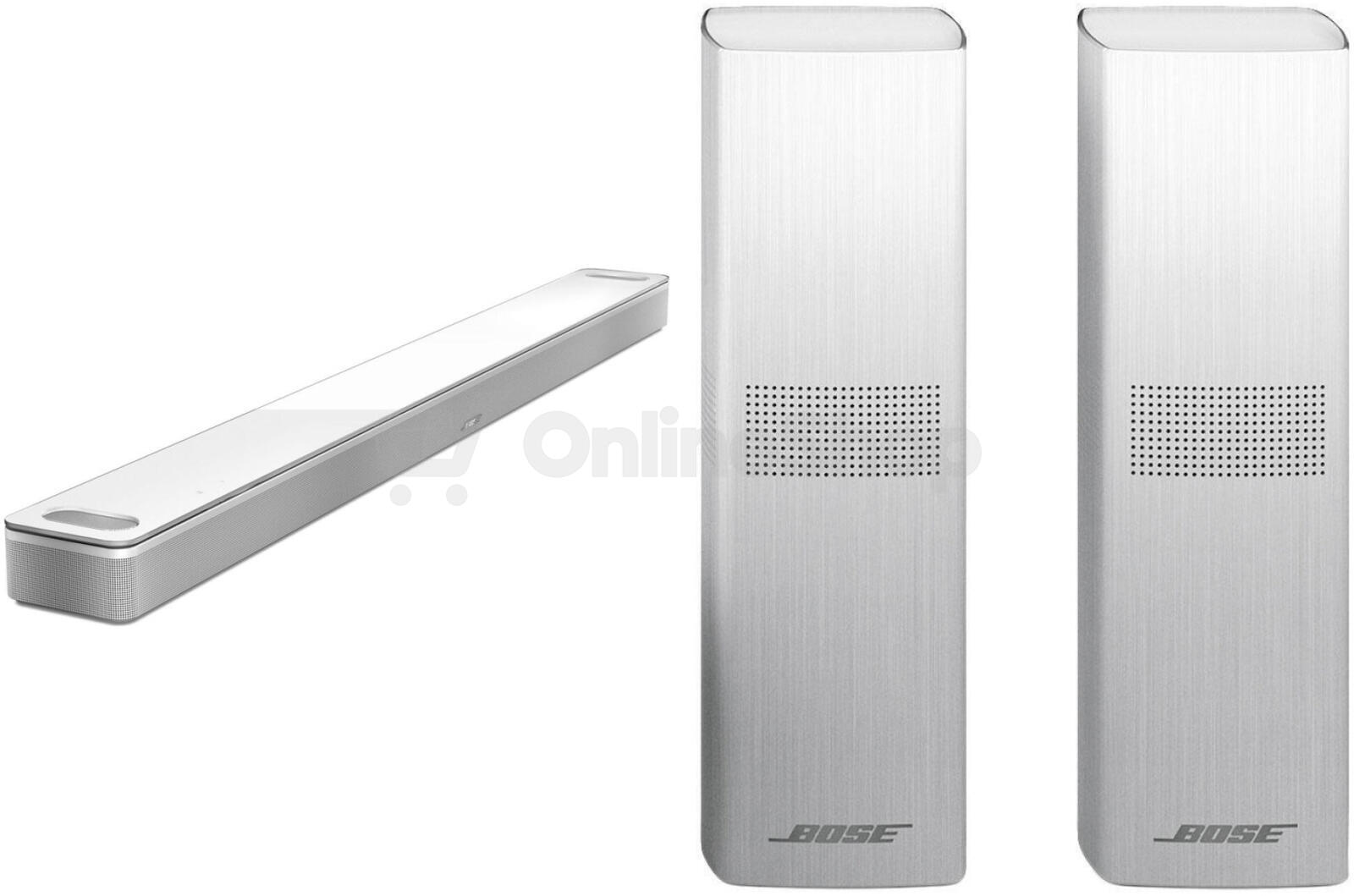 SET Soundbar Bose Smart Soundbar 900, bílý + Reproduktory Bose Surround