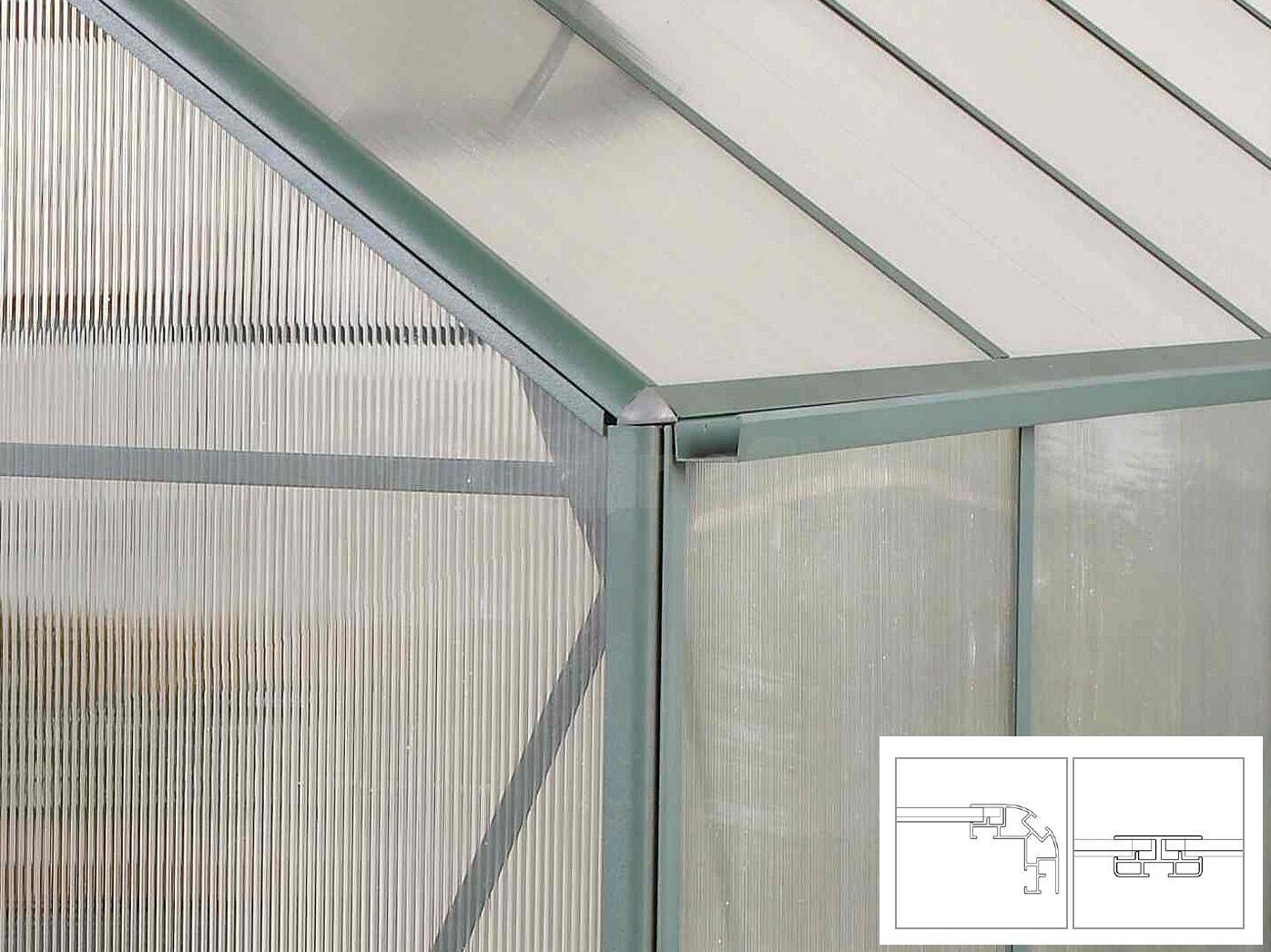 Skleník VITAVIA TRITON 7500 PC 6 mm černý LG3695