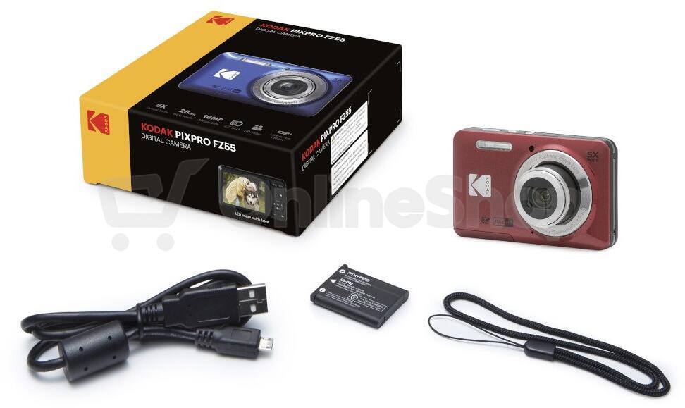 Kodak Friendly Zoom FZ55 Red
