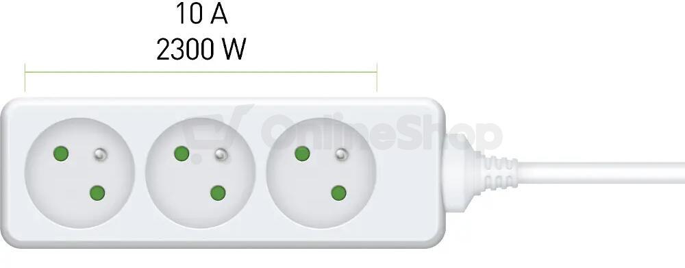Prodlužovací kabel Retlux RPC 01