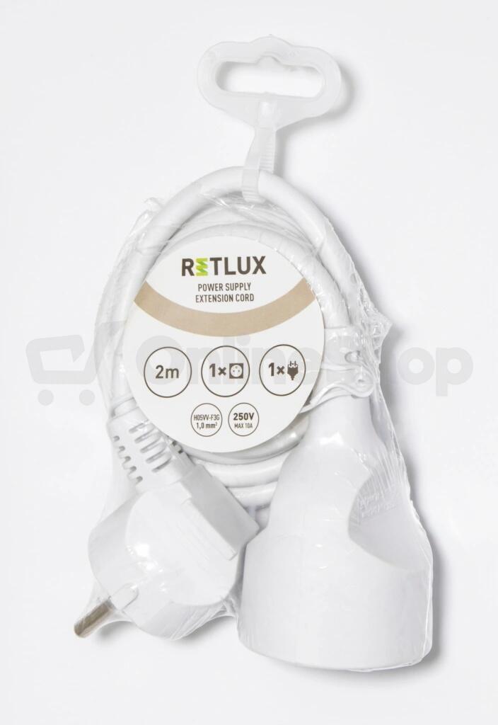Prodlužovací kabel Retlux RPC 41 prod.pří. 2m/1 3×1,0mm
