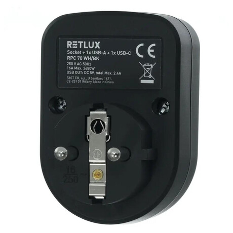 Retlux RPC 70&nbsp;BK (foto 1)