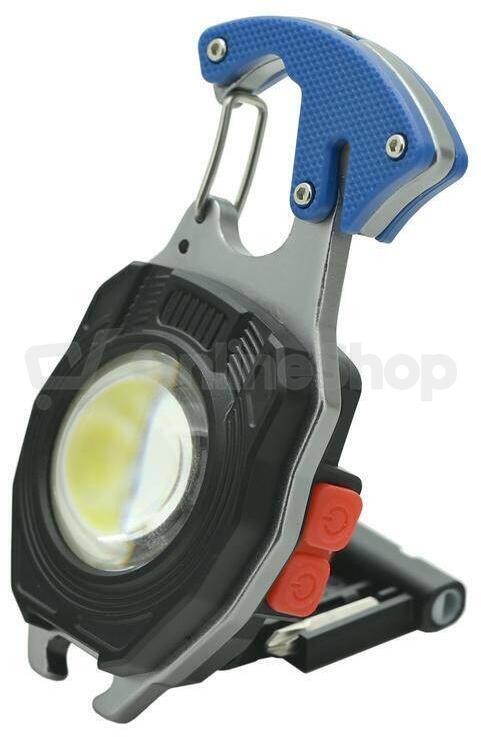 Svítilna COMPASS 08327 se zapalovačem a řezačem pásů