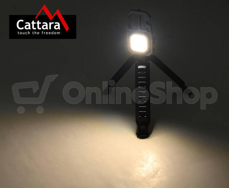 LED svítilna Cattara COB 600lm MULTI TRIPOD se stojánkem